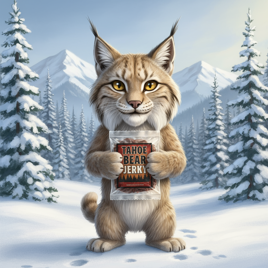 Lynx with Jerky